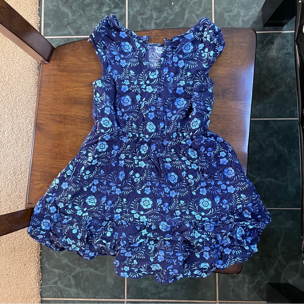 Jumping Beans Cotton Girl’s Dress Girl’s S (5) with Button